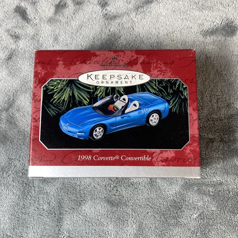 Hallmark Keepsake Ornament Christmas 1998 Corvette Convertible L1 🎄🎅